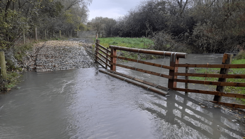 Ecus works with Derbyshire Wildlife Trust to create a nature-friendly ford