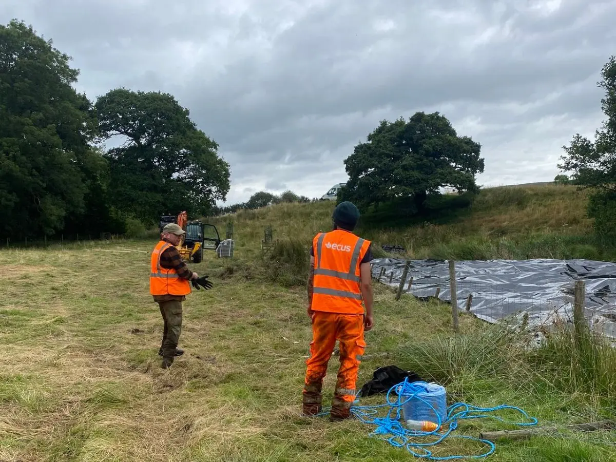 North York Moors pond restoration